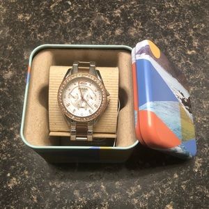 Fossil Chronograph Two-Toned Women’s Watch